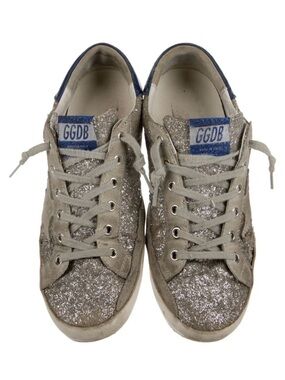 Golden Goose Superstar Sneakers – Glitter – Size 39 / US 9